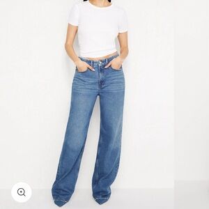 GOOD AMERICAN BLUE541 90s style jeans